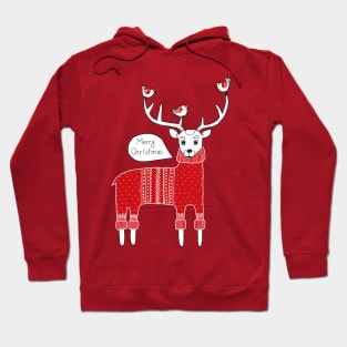 Christmas deer Hoodie